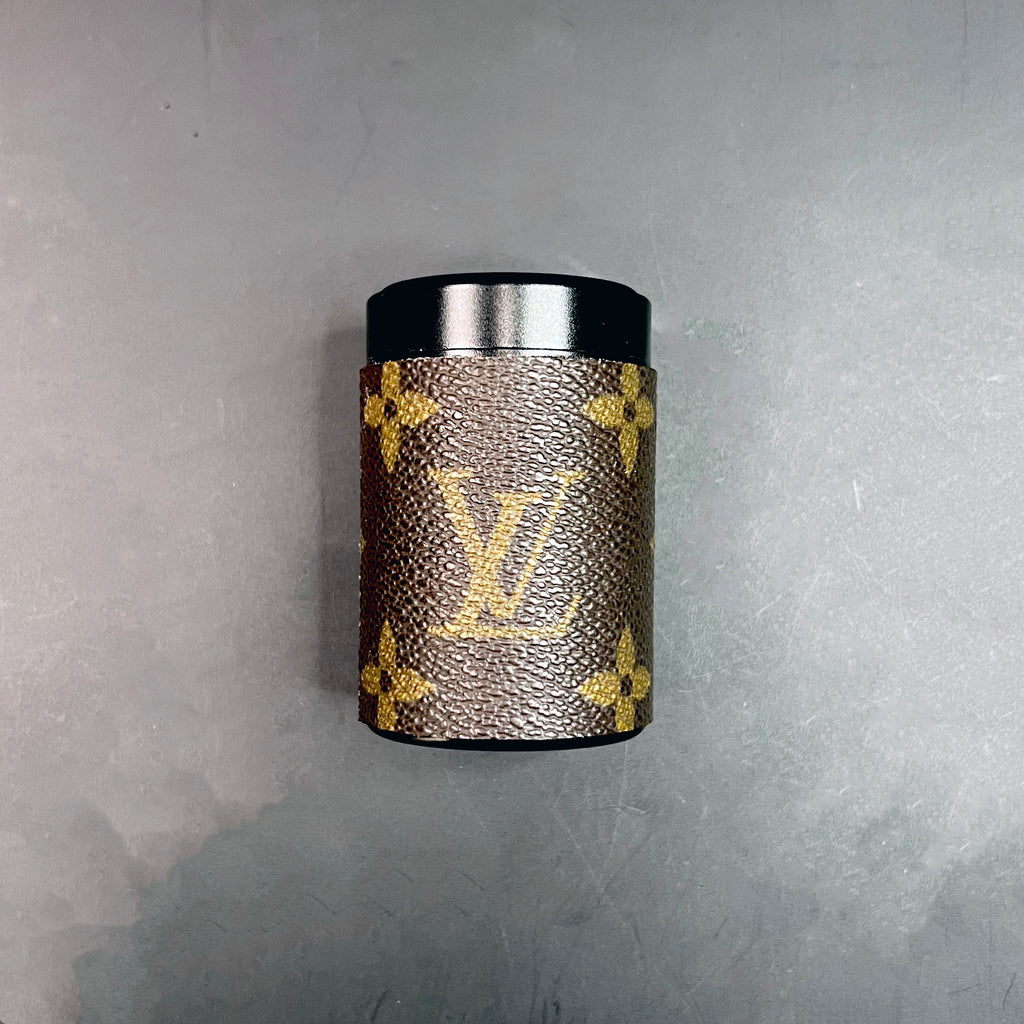 Vintage LV wrapped Stash Canister