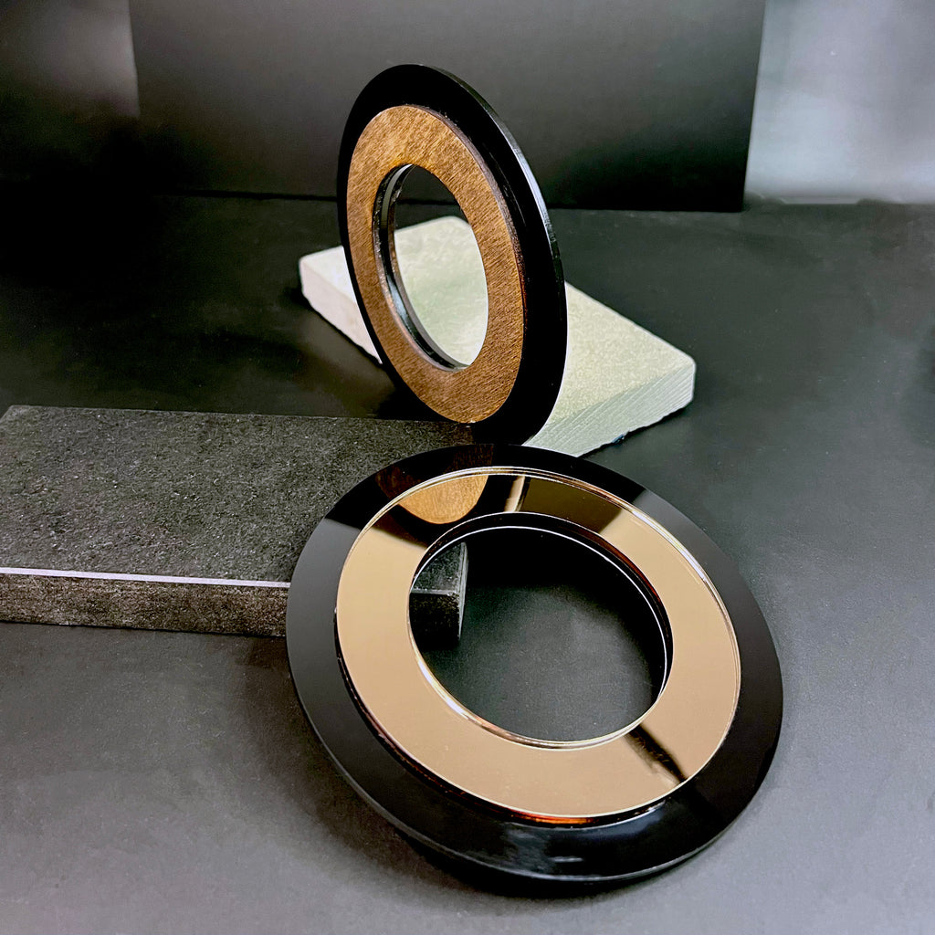 Orbiting Bangles in Black