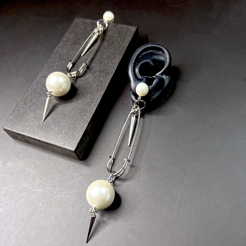 Safety Pin & Pearls