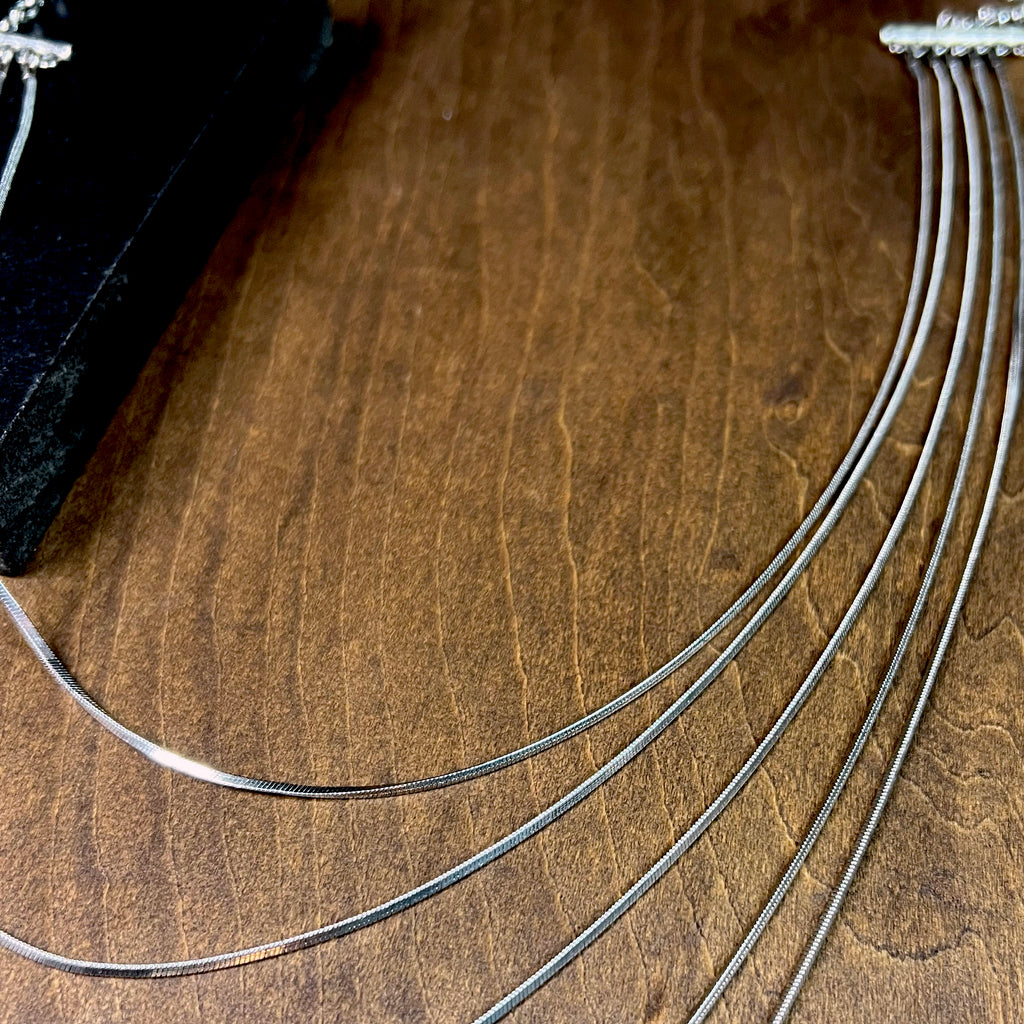Sasha Necklace in Silver