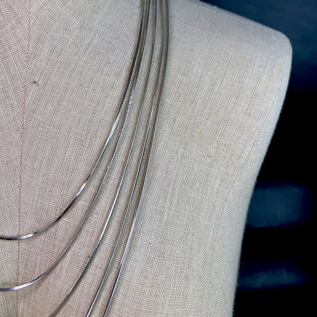 Sasha Necklace in Silver