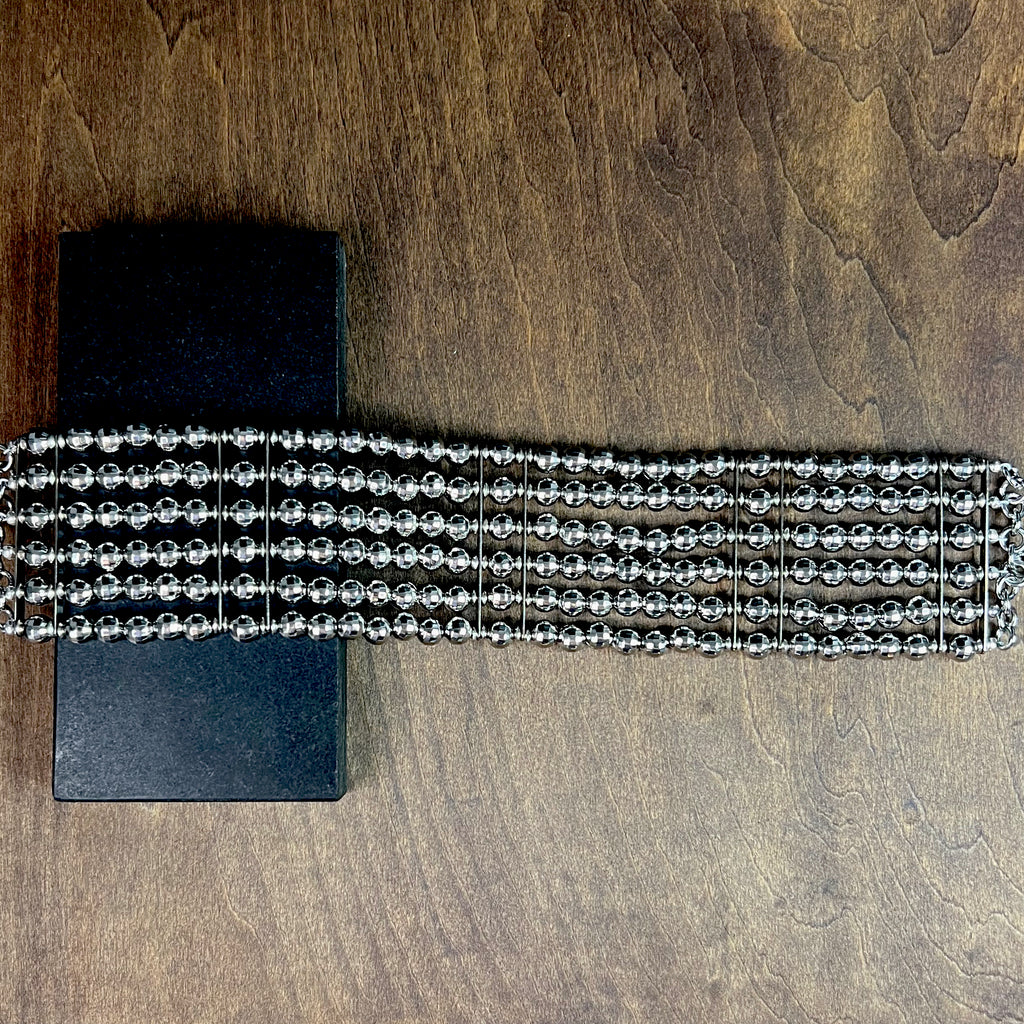 Goddess Choker in Silver