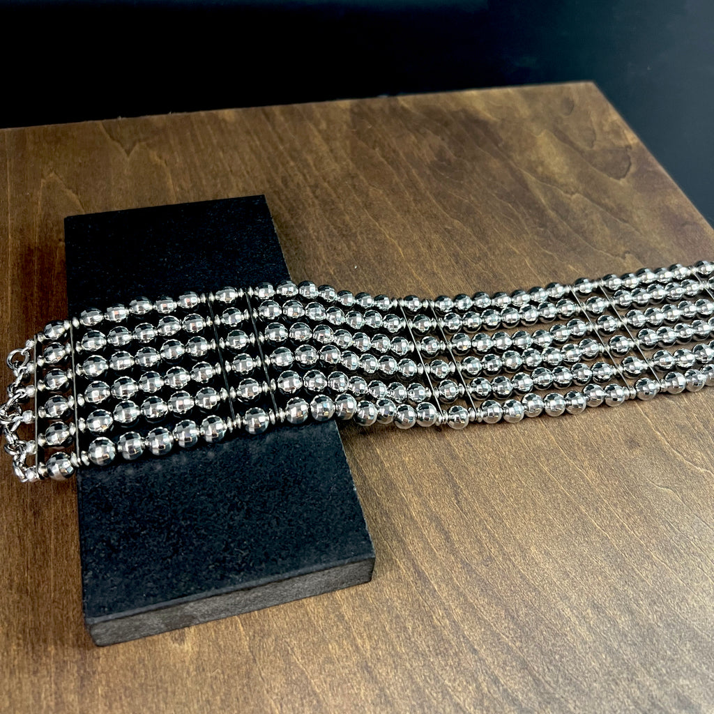 Goddess Choker in Silver