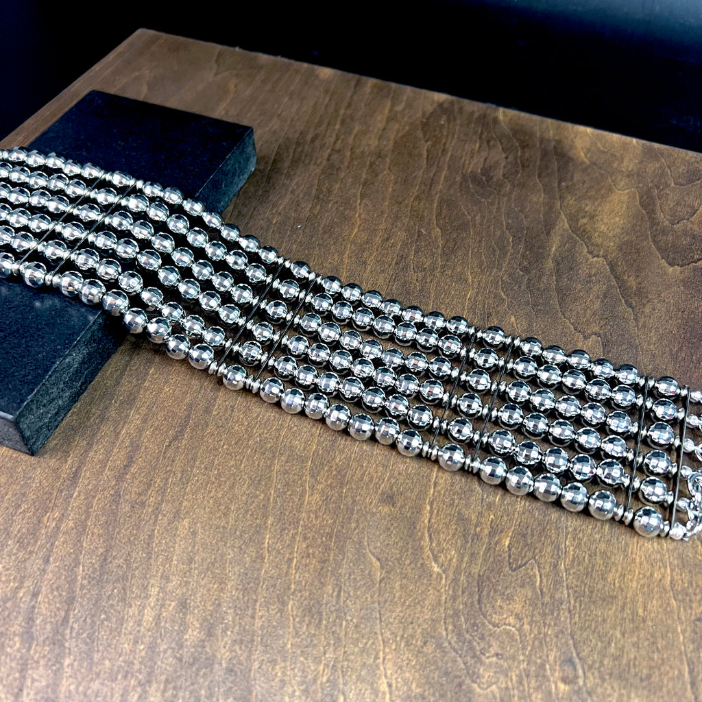 Goddess Choker in Silver
