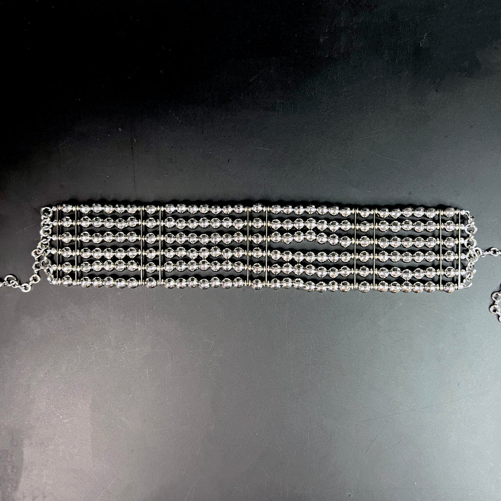 Goddess Choker in Silver