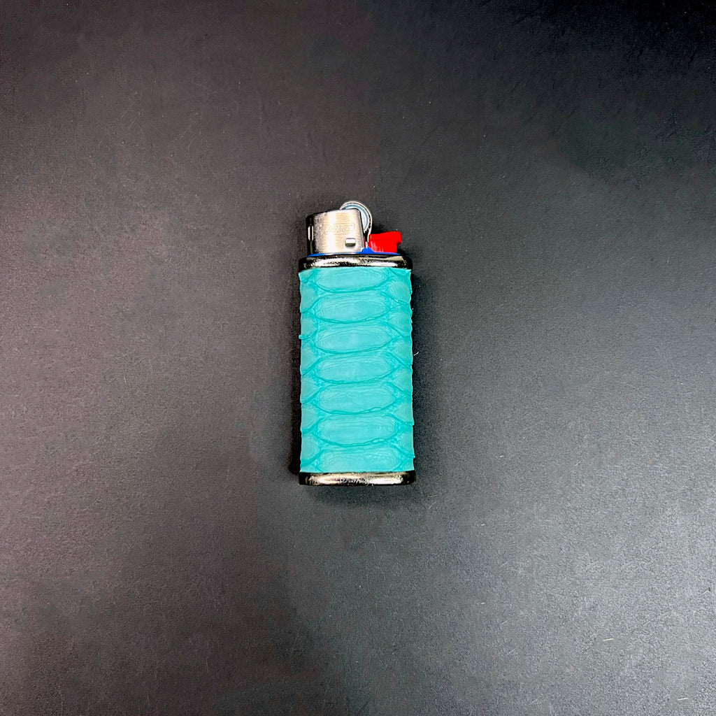 Robin's Egg Blue Mini Bic Lighter Case