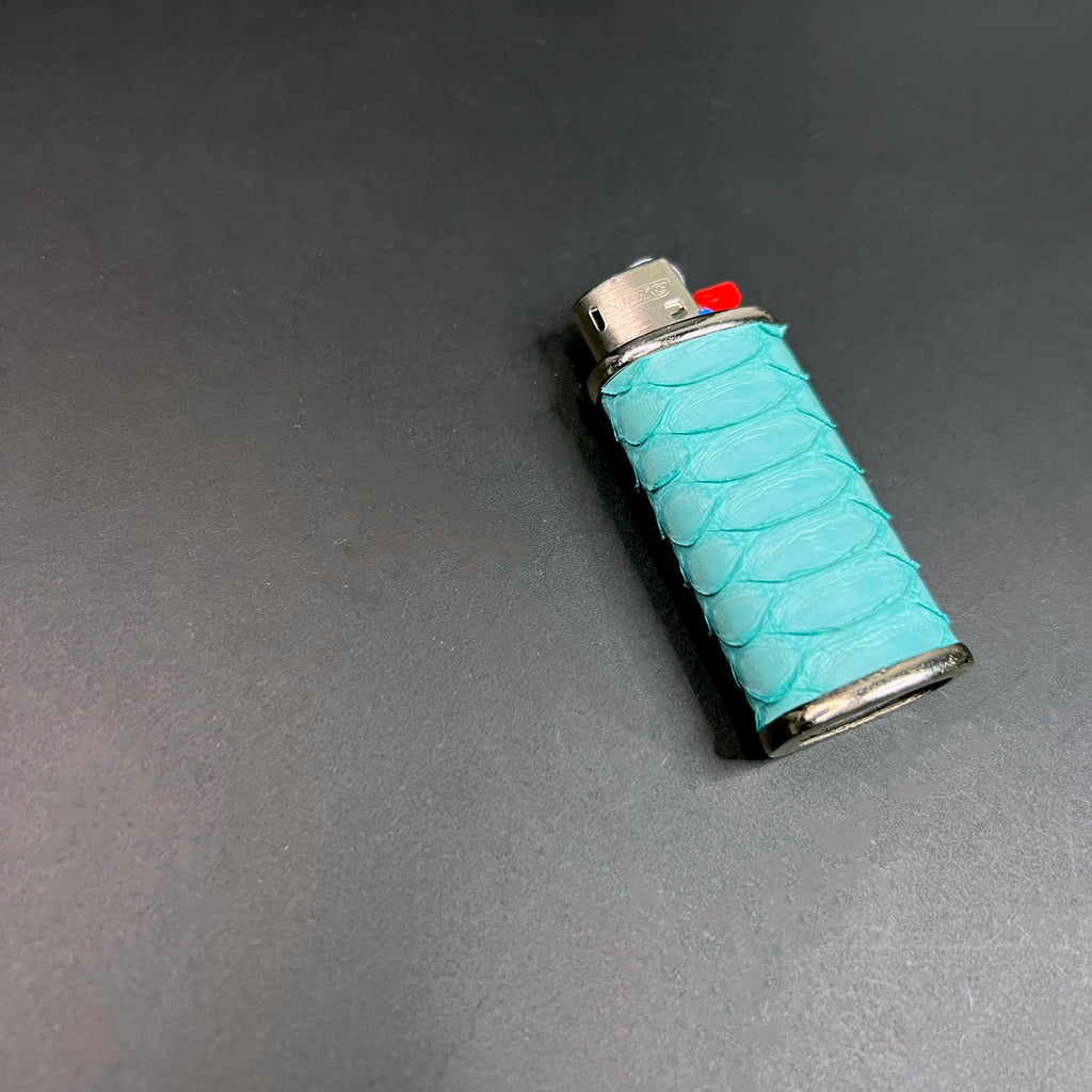 Robin's Egg Blue Mini Bic Lighter Case