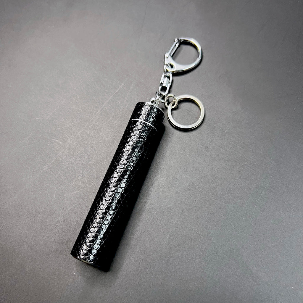 Black Lizard J Carrier Keychain