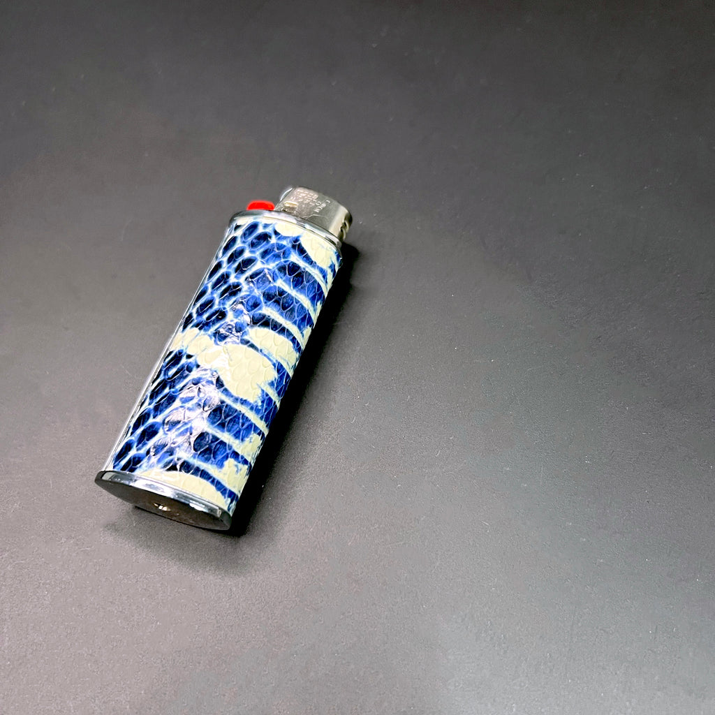 Blue Tie Dye Classic Lighter Cover