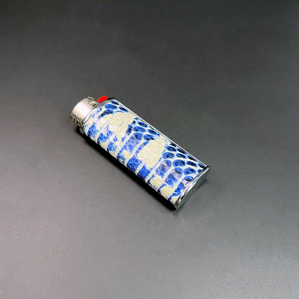 Blue Tie Dye Classic Lighter Cover