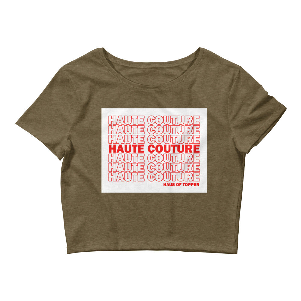 The "Haute Couture" Crop Tee