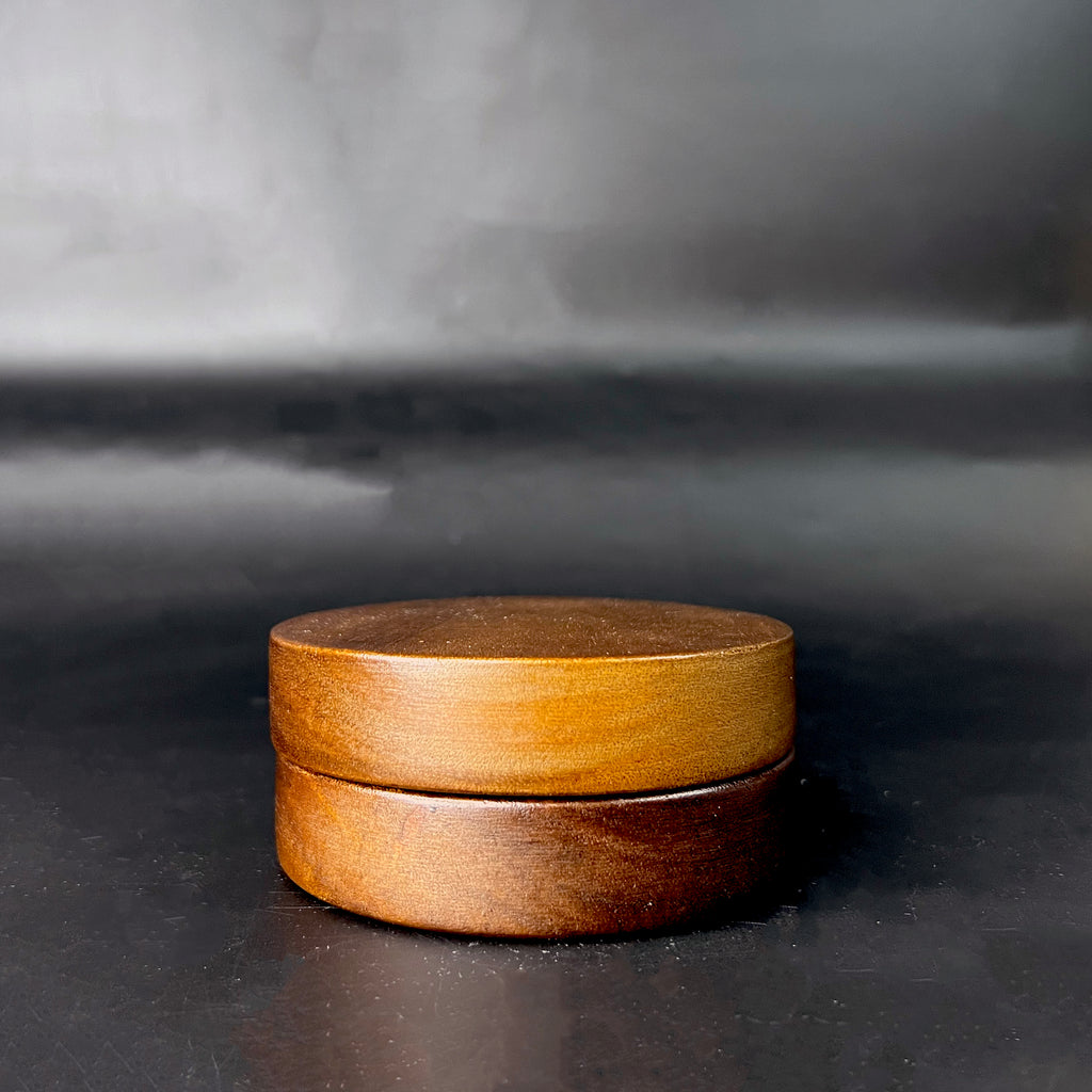 Wood and Silver Hideaway Ashtray