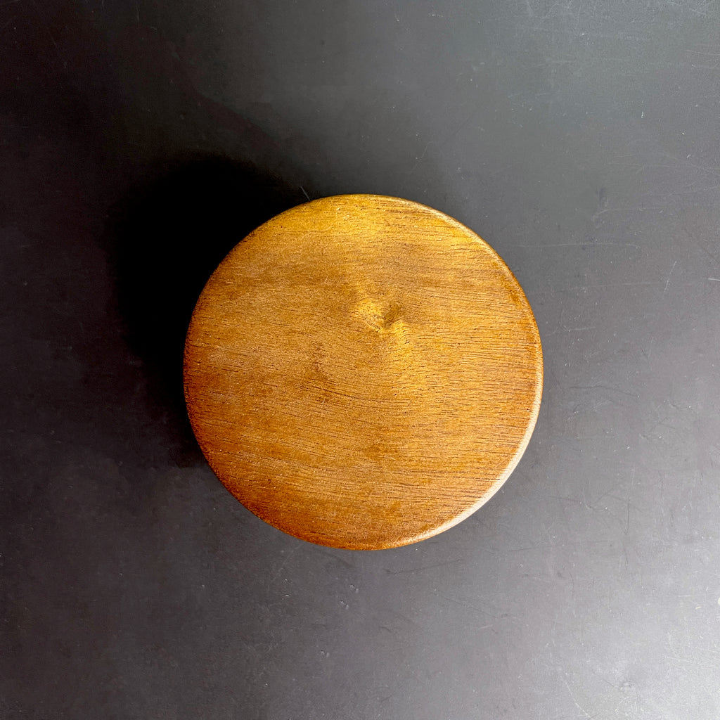 Wood and Silver Hideaway Ashtray