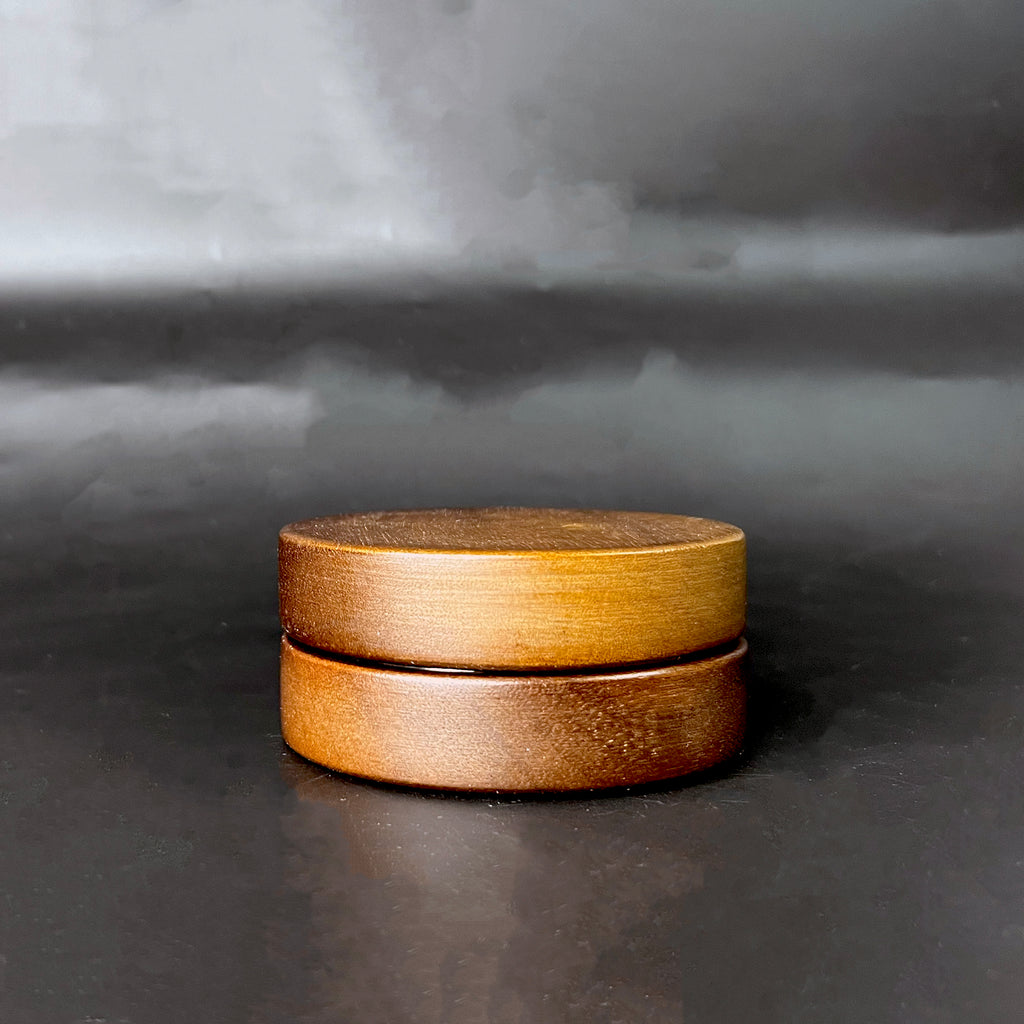 Wood and Silver Hideaway Ashtray