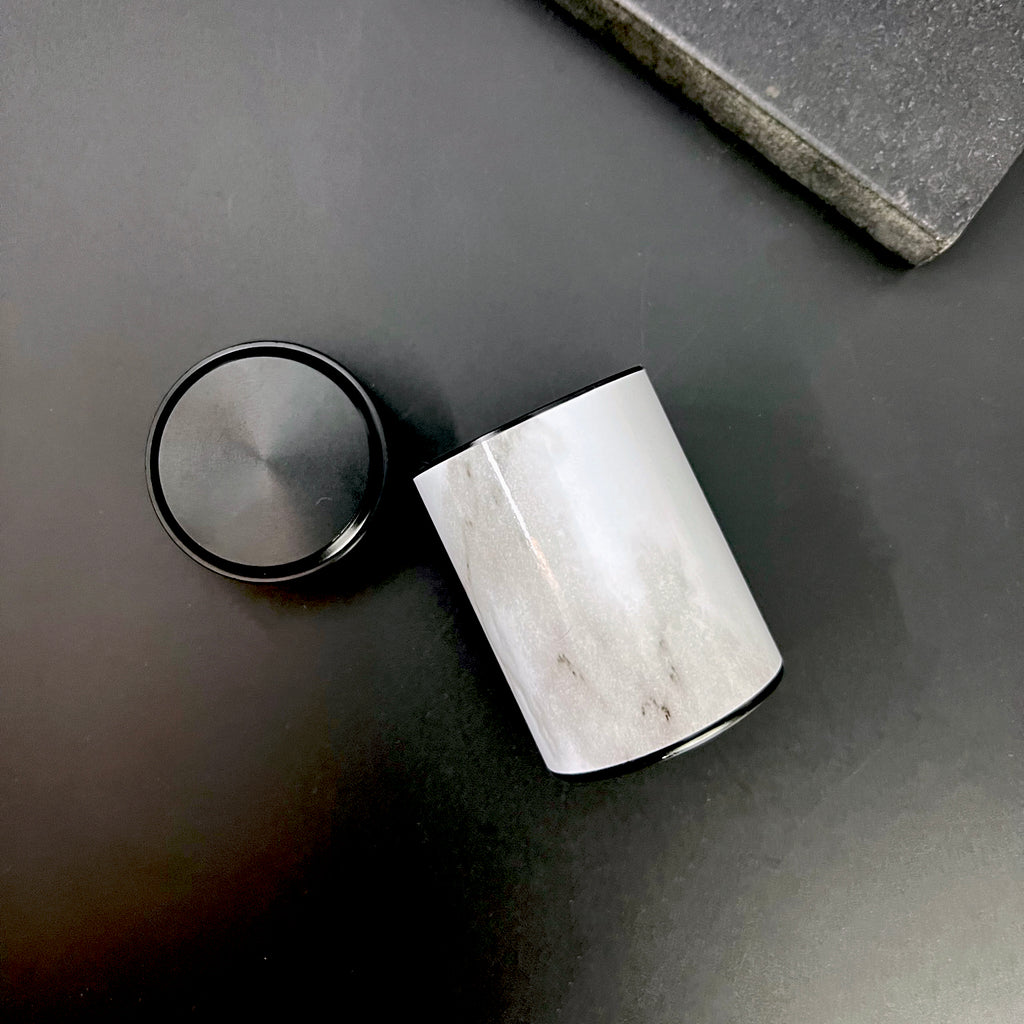 Black & White Marble Stash