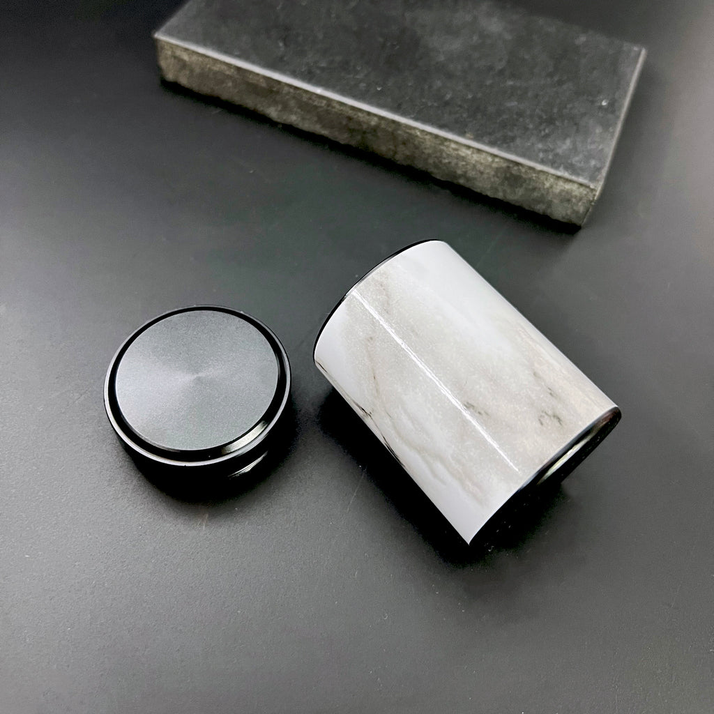 Black & White Marble Stash