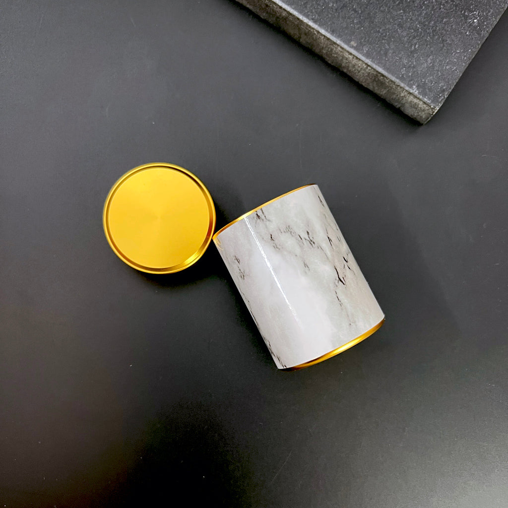 Black & White Marble Stash