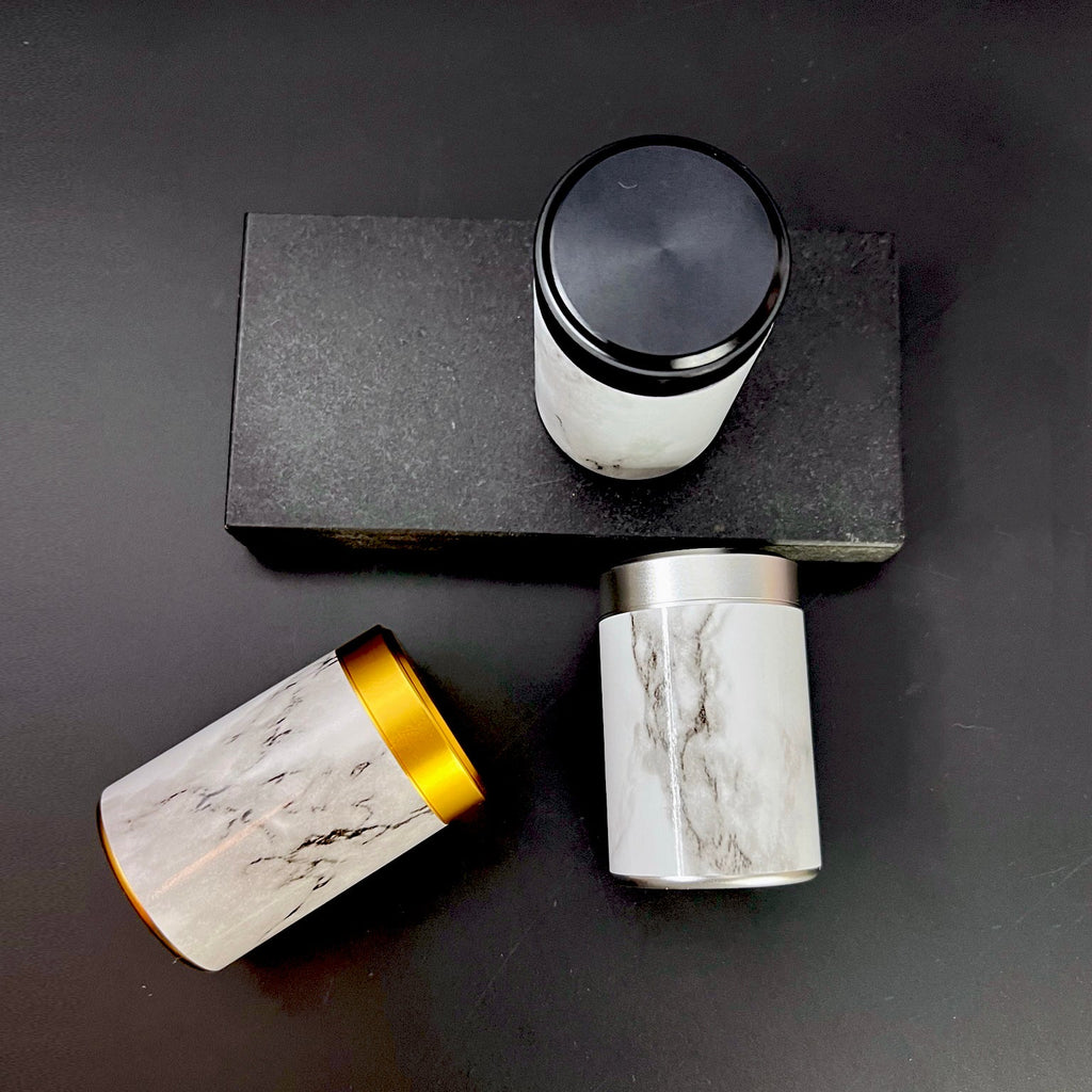 Black & White Marble Stash