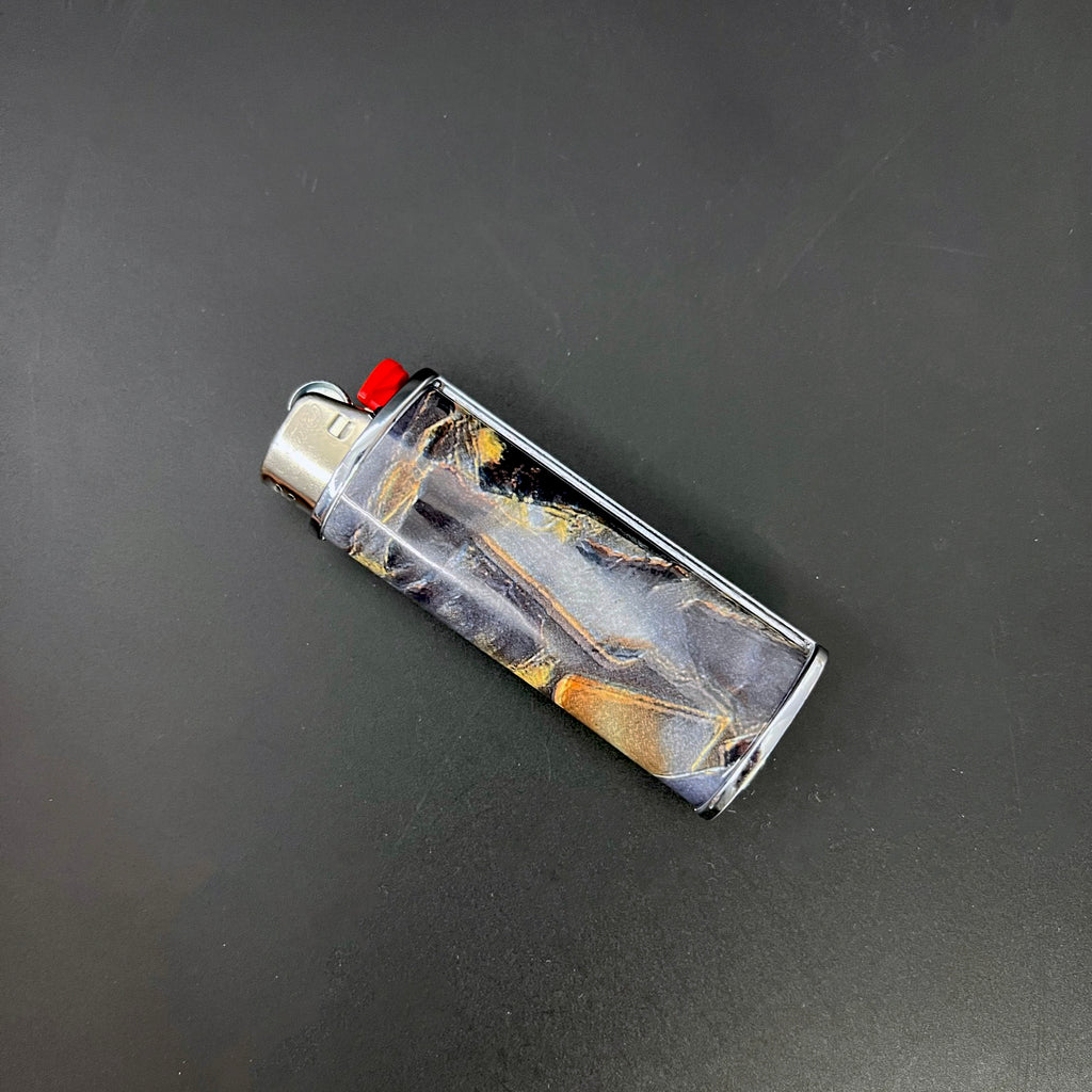 Blue Stone Classic Bic Lighter Cover