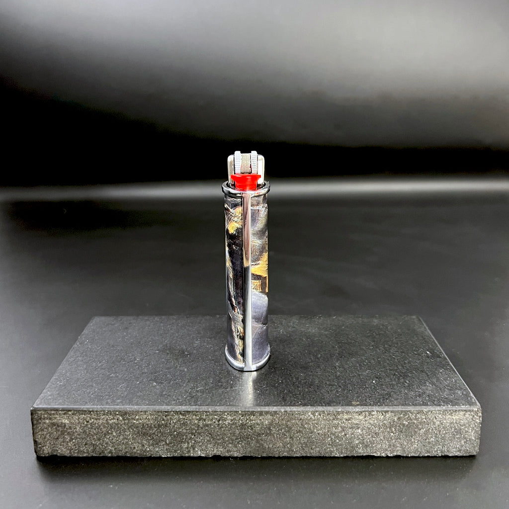 Blue Stone Classic Bic Lighter Cover
