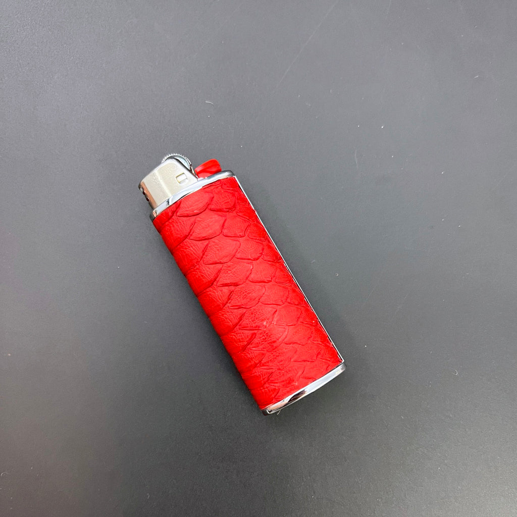 Red Classic Bic Lighter Cover