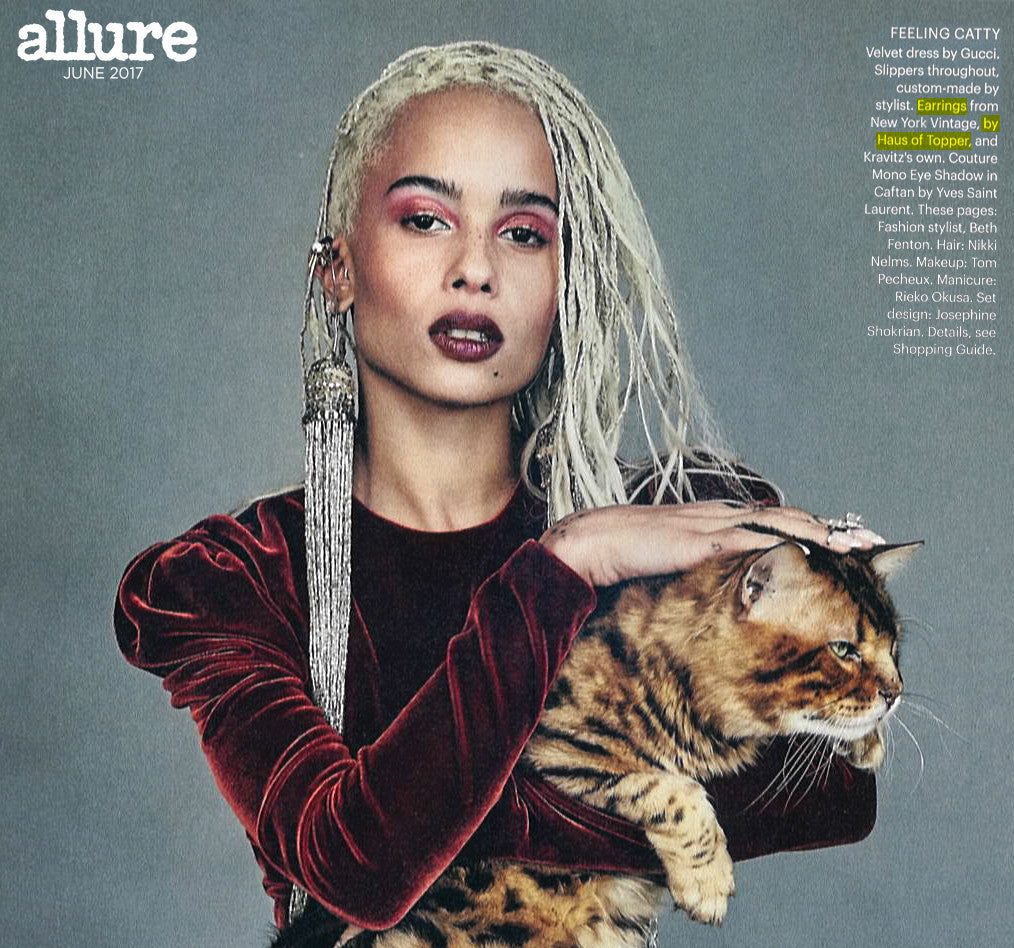 HoT Press: Zoe Kravitz in the June Issue of Allure Magazine