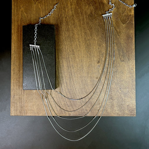 Sasha Necklace in Silver