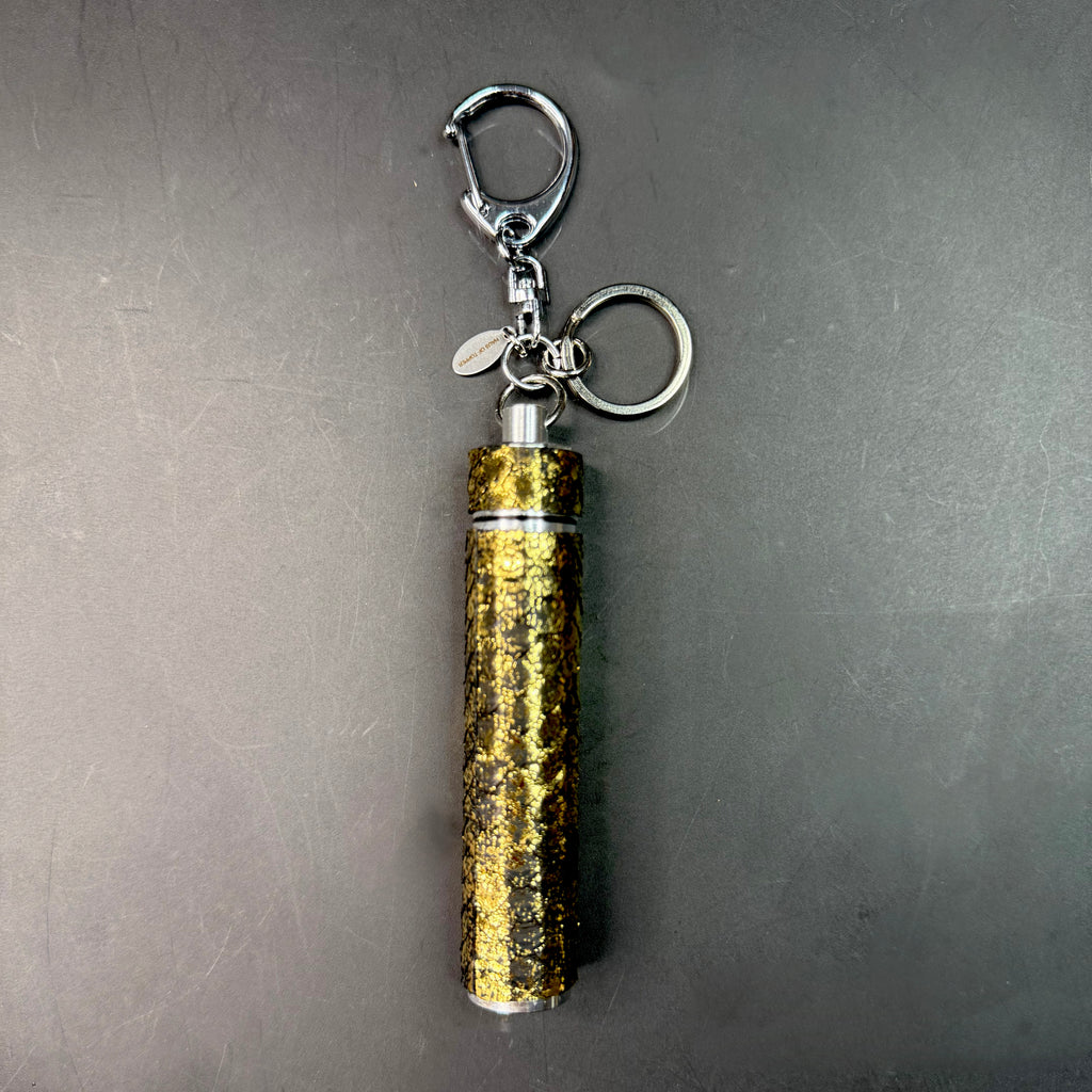 Limited Edition Metallic Gold Python J Carrier – Real Python. Maximum Drama. Zero Apologies.