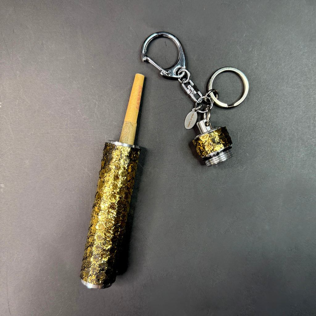 Limited Edition Metallic Gold Python J Carrier – Real Python. Maximum Drama. Zero Apologies.