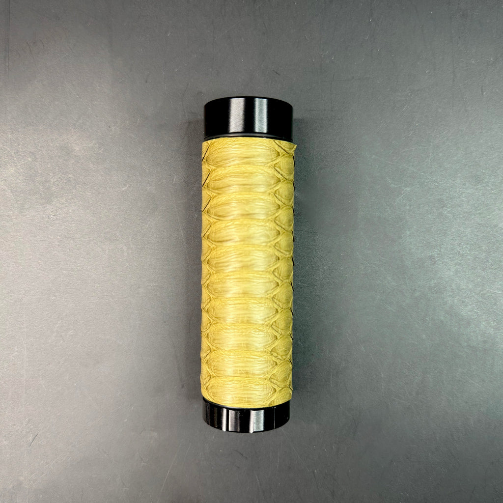 Matte Olive Python Dugout