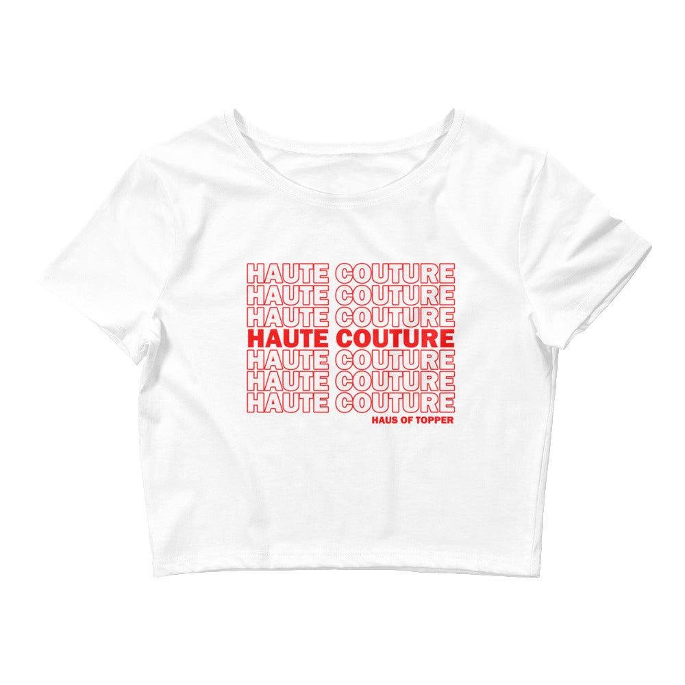 The "Haute Couture" Crop Tee