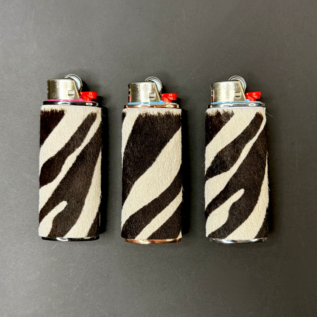 Zebra Calf Hair Classic Lighter Skin