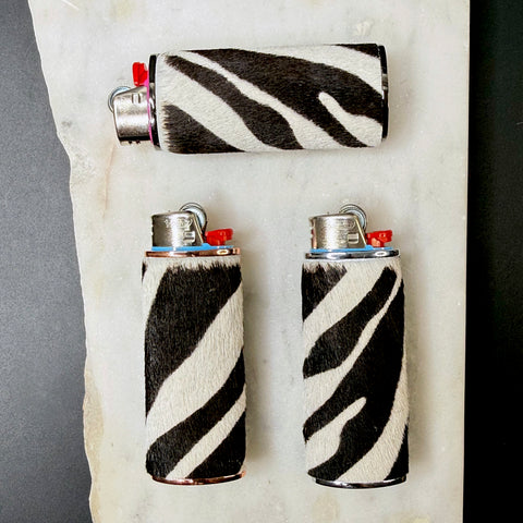 Zebra Calf Hair Classic Lighter Skin