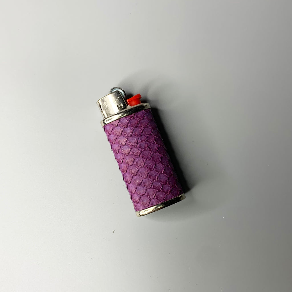 Orchid Mini Python Lighter Cover