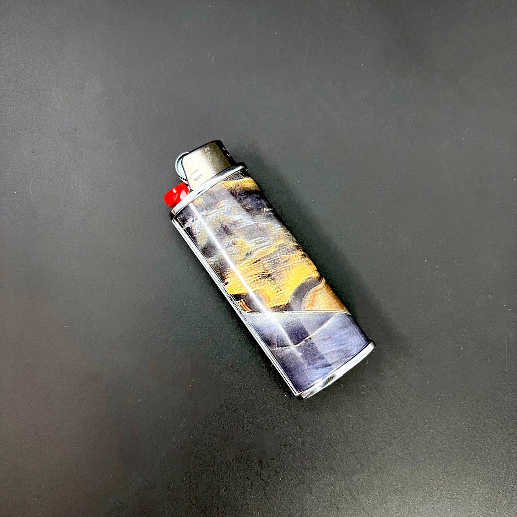 Blue Stone Classic Bic Lighter Cover