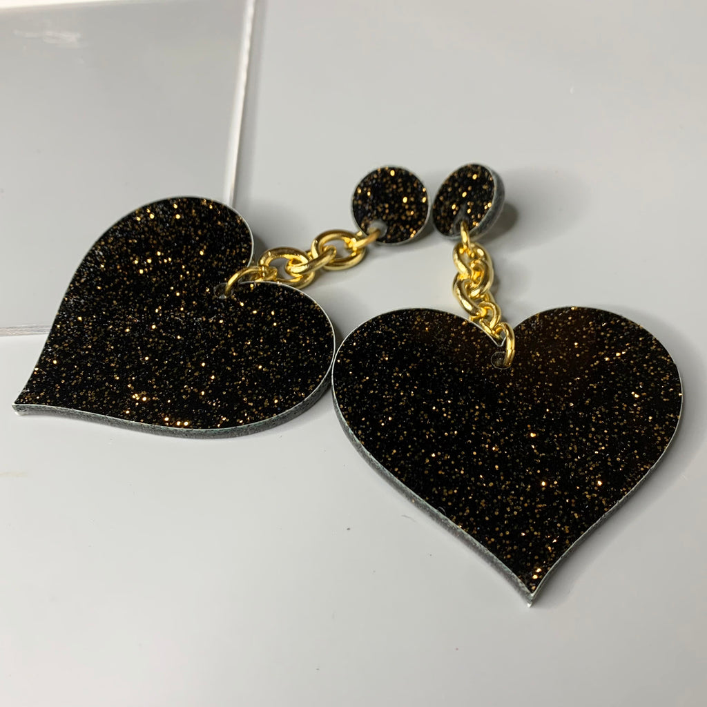 Midnight Golden Sweetest Thing Earrings