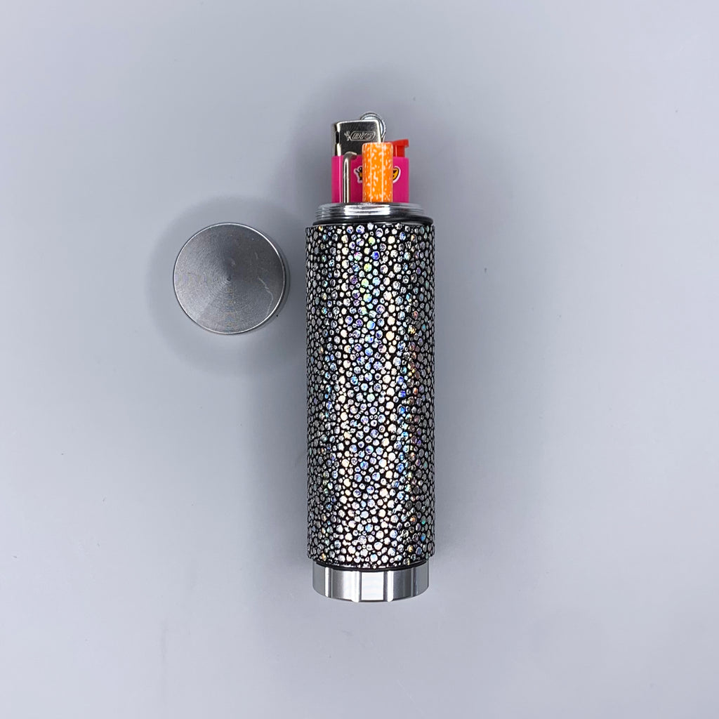 Holographic Silver Stingray Dugout