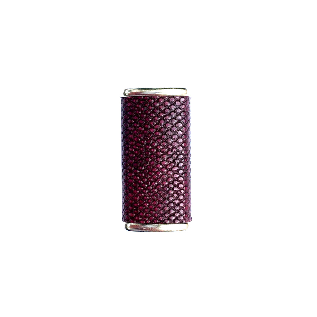 Mini Bic Lighter Cover in Grape Karung