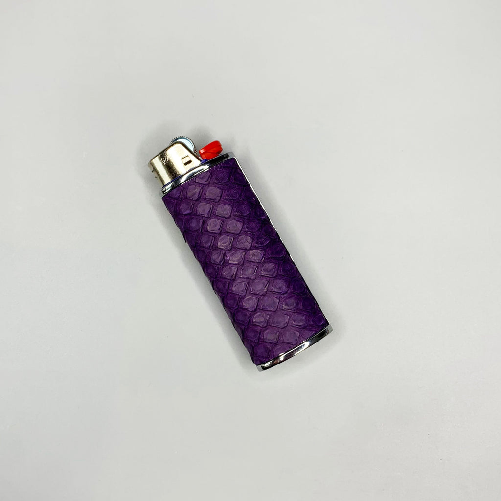 Royal Purple Classic Bic Lighter Cover