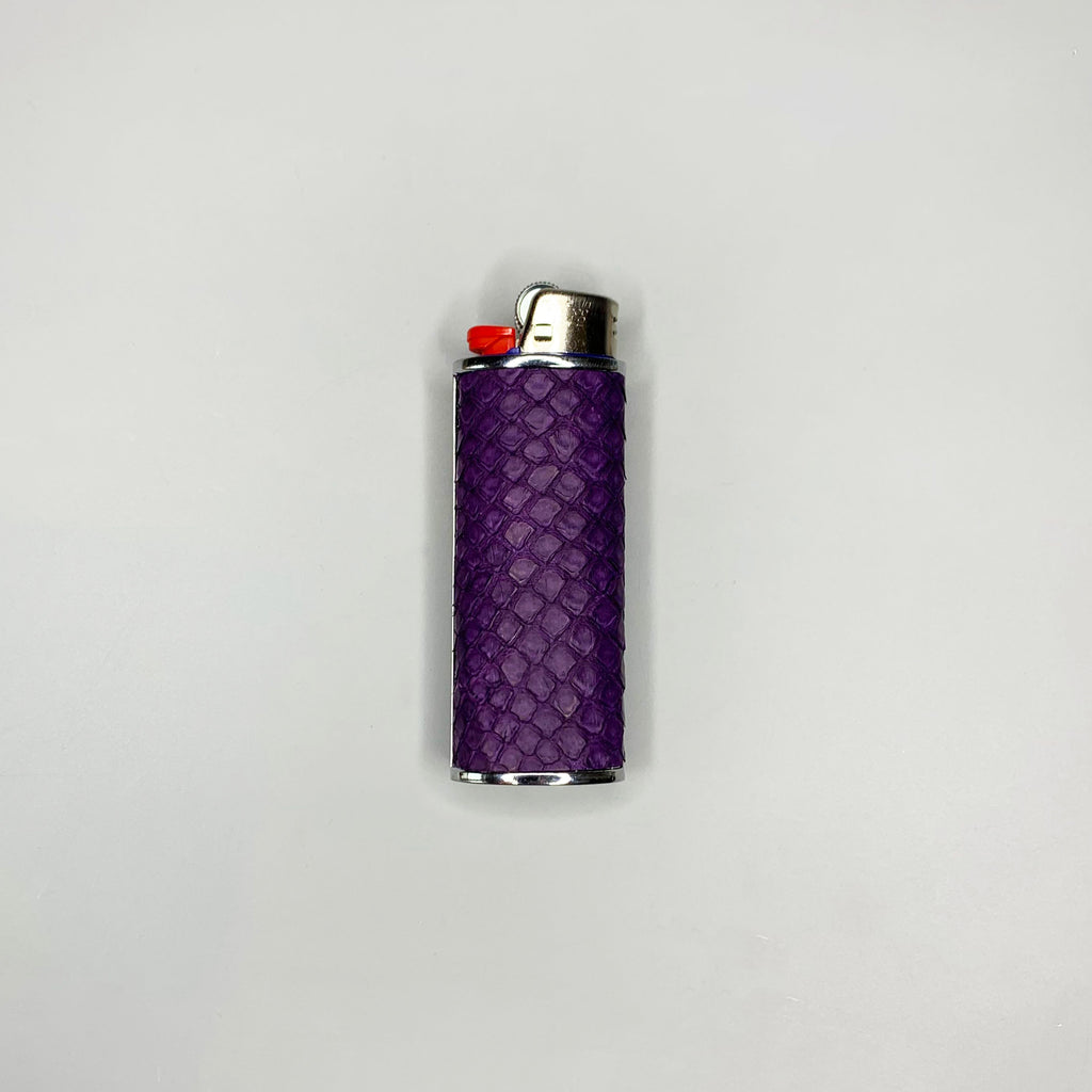 Royal Purple Classic Bic Lighter Cover