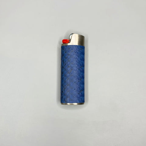 Denim Blue Classic Bic Lighter Cover