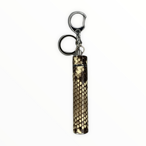 Pre-roll Travel Key Charm in Diamondback Python