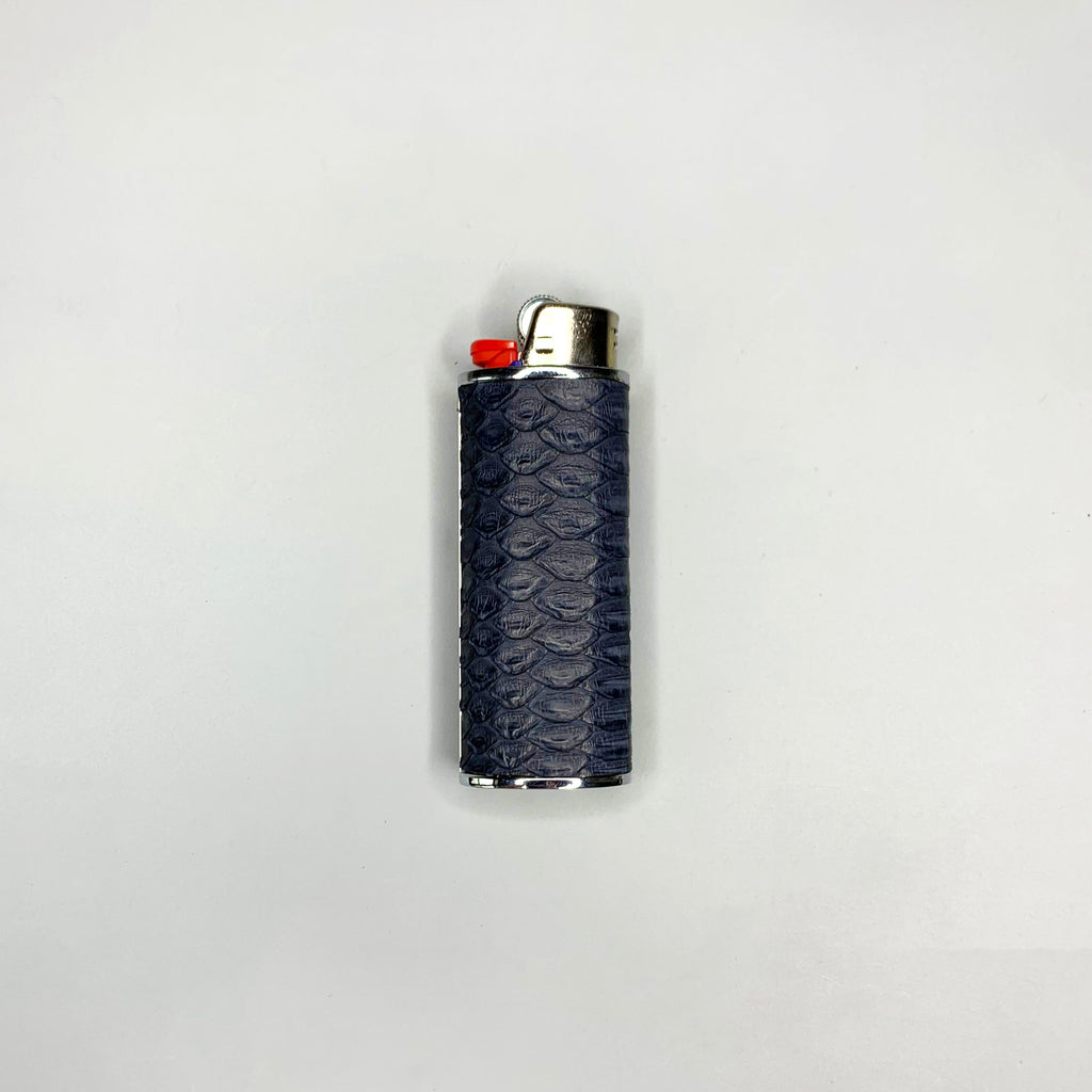 Navy Classic Bic Lighter Cover