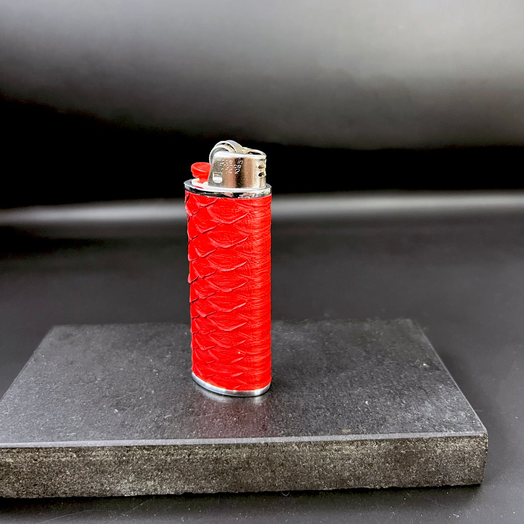 Red Classic Bic Lighter Cover